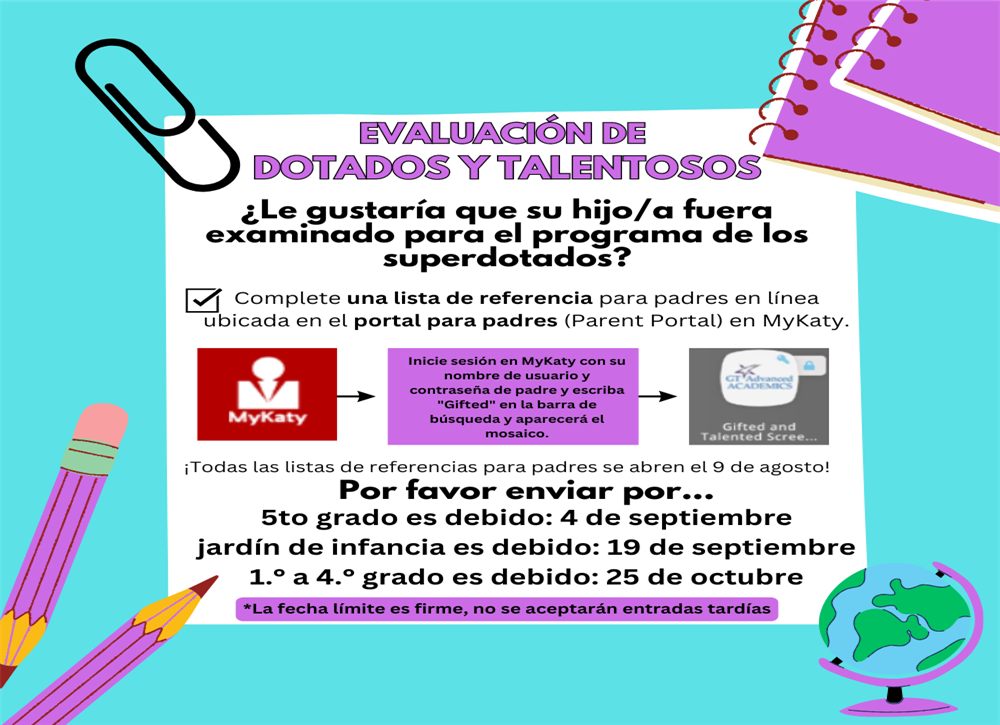 Gifted and Talented Spanish